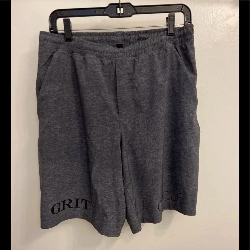 Lululemon Pace Breaker Grit Cycle Shorts Gray Size Large - Picture 2 of 6